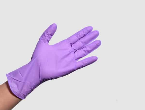 disposable nitrile glove